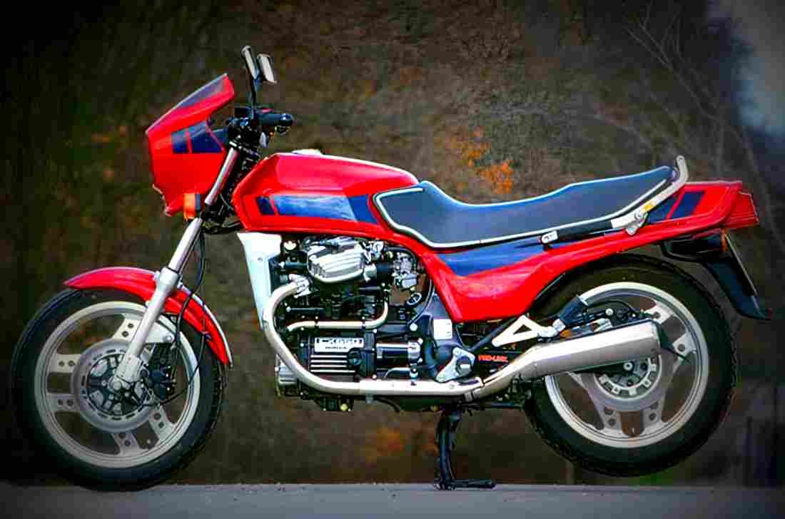 Honda CX 500 Turbo 1983 4 motorbike A4 Photo Print