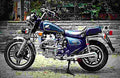 Honda CX 500 (reduced effect) 1980 4 motorbike A4 Photo Print