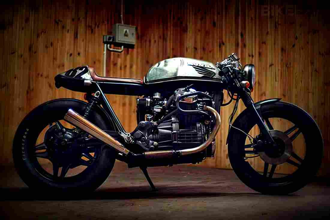 Honda CX 500 (reduced effect) 1980 6 motorbike A4 Photo Print