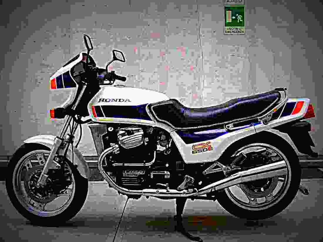 Honda CX 650 E 1983 5 motorbike A4 Photo Print