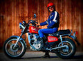 Honda CX 650 Turbo 1985 3 motorbike A4 Photo Print
