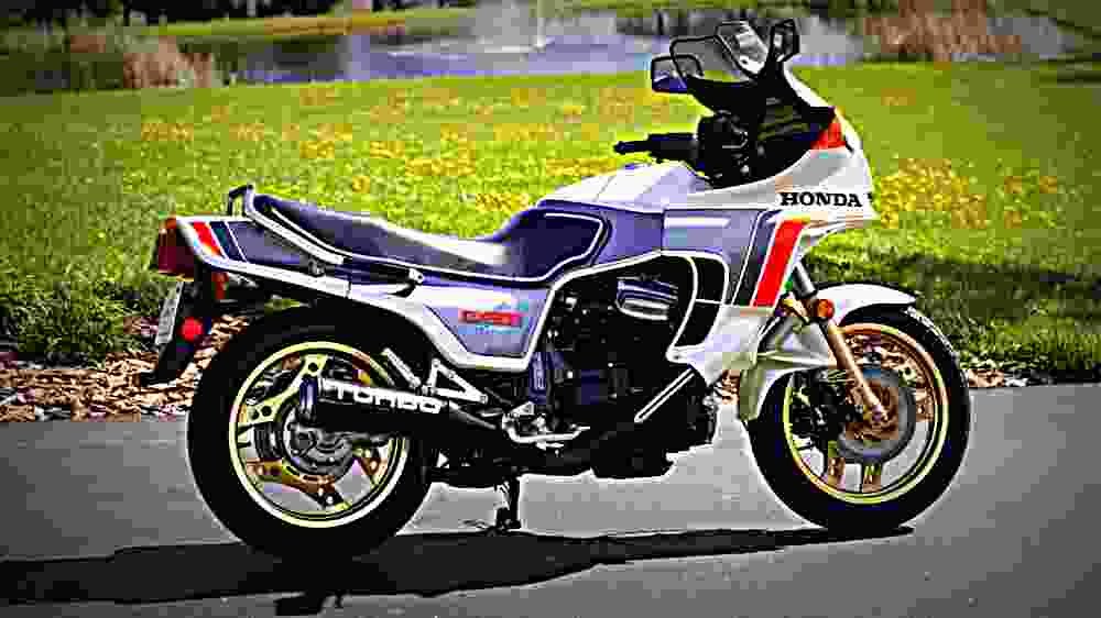 Honda CX 650 Turbo 1985 4 motorbike A4 Photo Print