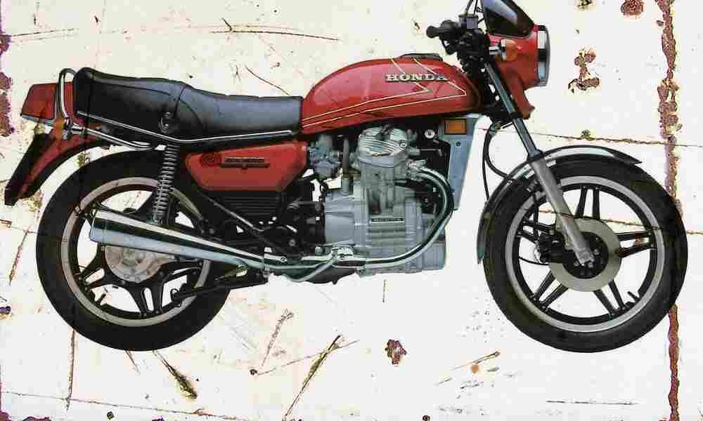 Honda CX500 1981 Aged Vintage A4 Photo Print