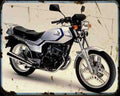 Honda Cb 125T 84 A4 Photo Print Motorbike Vintage Aged