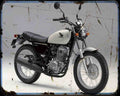Honda Cb223S 08 A4 Photo Print Motorbike Vintage Aged