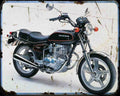 Honda Cb250T 80 A4 Photo Print Motorbike Vintage Aged