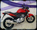 Honda Cb300R 10 03 A4 Photo Print Motorbike Vintage Aged