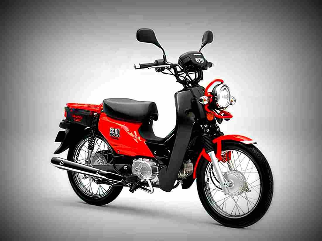 Honda Cross Cub 2017 1 motorbike A4 Photo Print