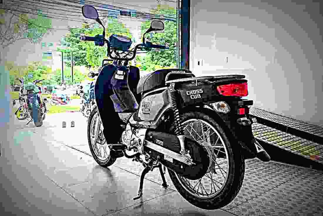 Honda Cross Cub 2017 2 motorbike A4 Photo Print