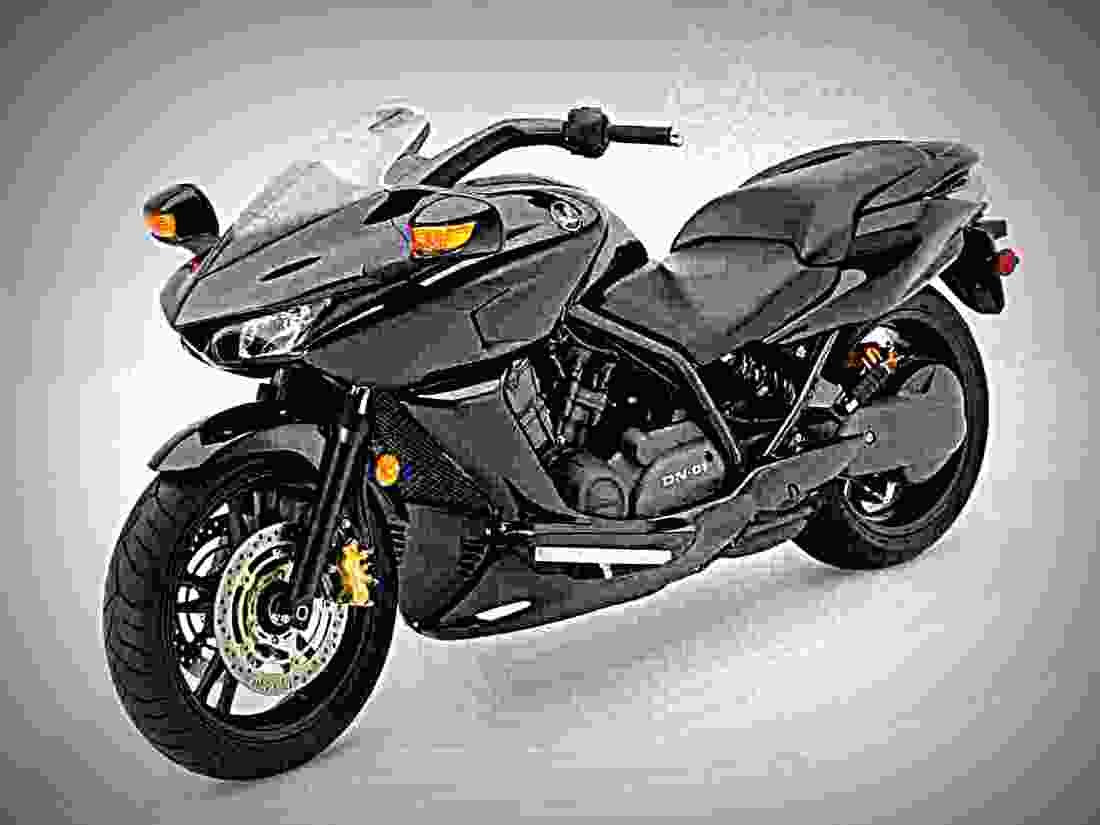 Honda DN 01 2009 4 motorbike A4 Photo Print