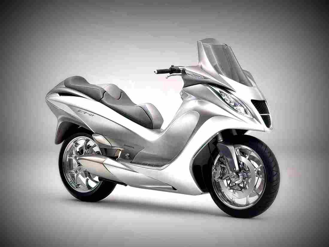 Honda E4 01 E4 01 3 motorbike A4 Photo Print
