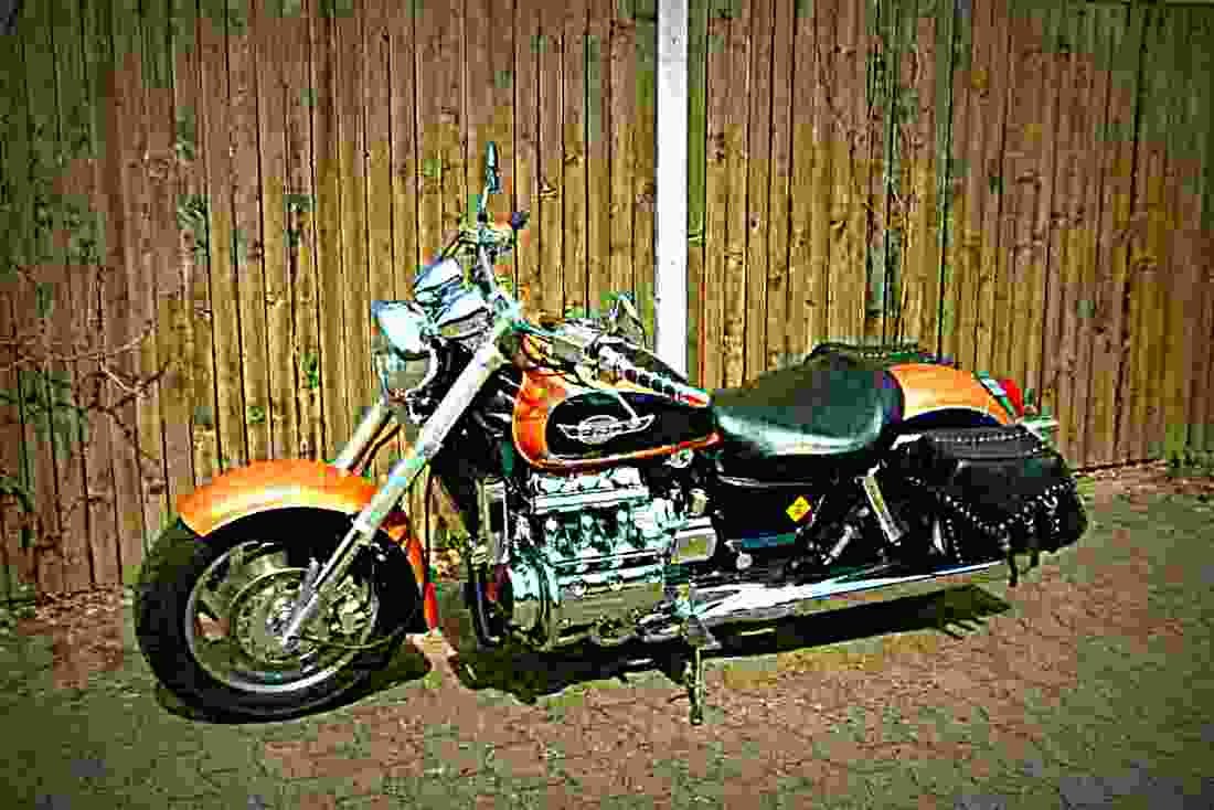 Honda F 6 C Valkyrie 1998 3 motorbike A4 Photo Print