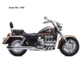 Honda F6C 1998 motorbike A4 Photo Print