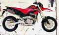 Honda FMX650 2005 Aged Vintage A4 Photo Print
