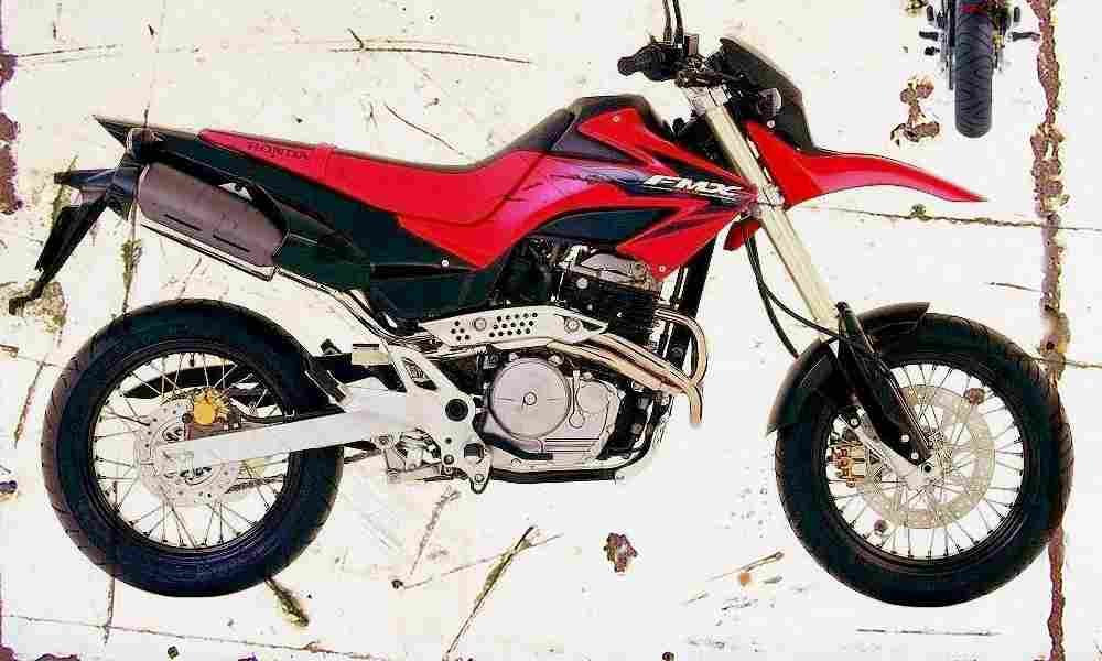 Honda FMX650 2005 Aged Vintage A4 Photo Print