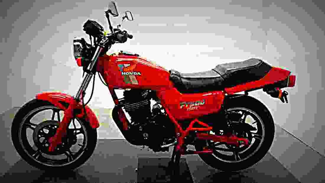 Honda FT 500 1982 5 motorbike A4 Photo Print