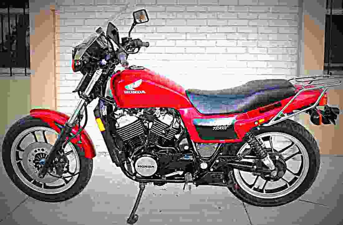 Honda FT 500 1983 3 motorbike A4 Photo Print