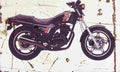 Honda FT500 Ascot 1983 Aged Vintage A4 Photo Print