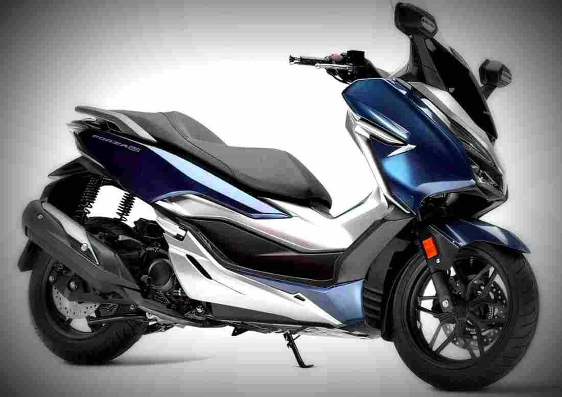 Honda Forza ABS 2018 2 motorbike A4 Photo Print