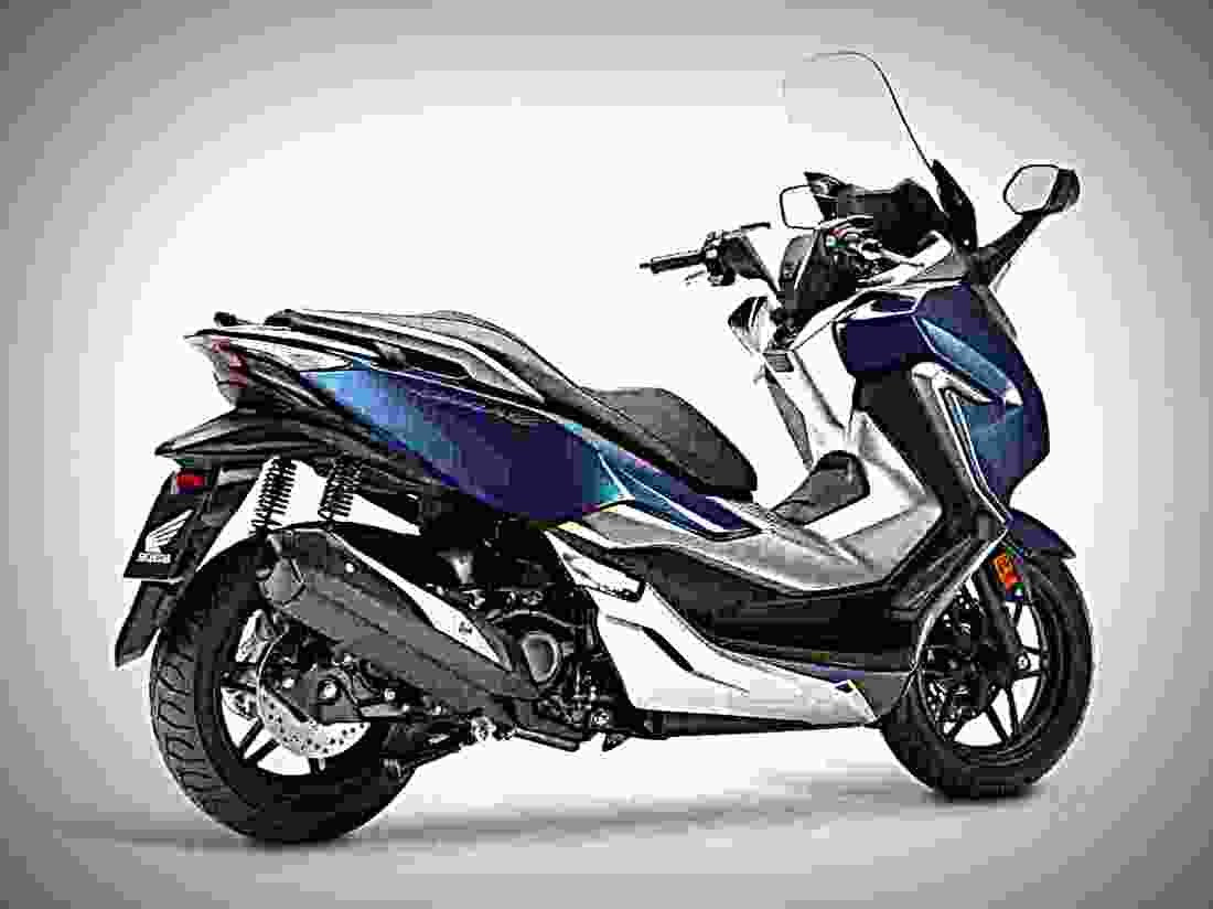 Honda Forza ABS 2018 3 motorbike A4 Photo Print
