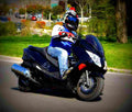 Honda Forza Forza EX 2009 4 motorbike A4 Photo Print