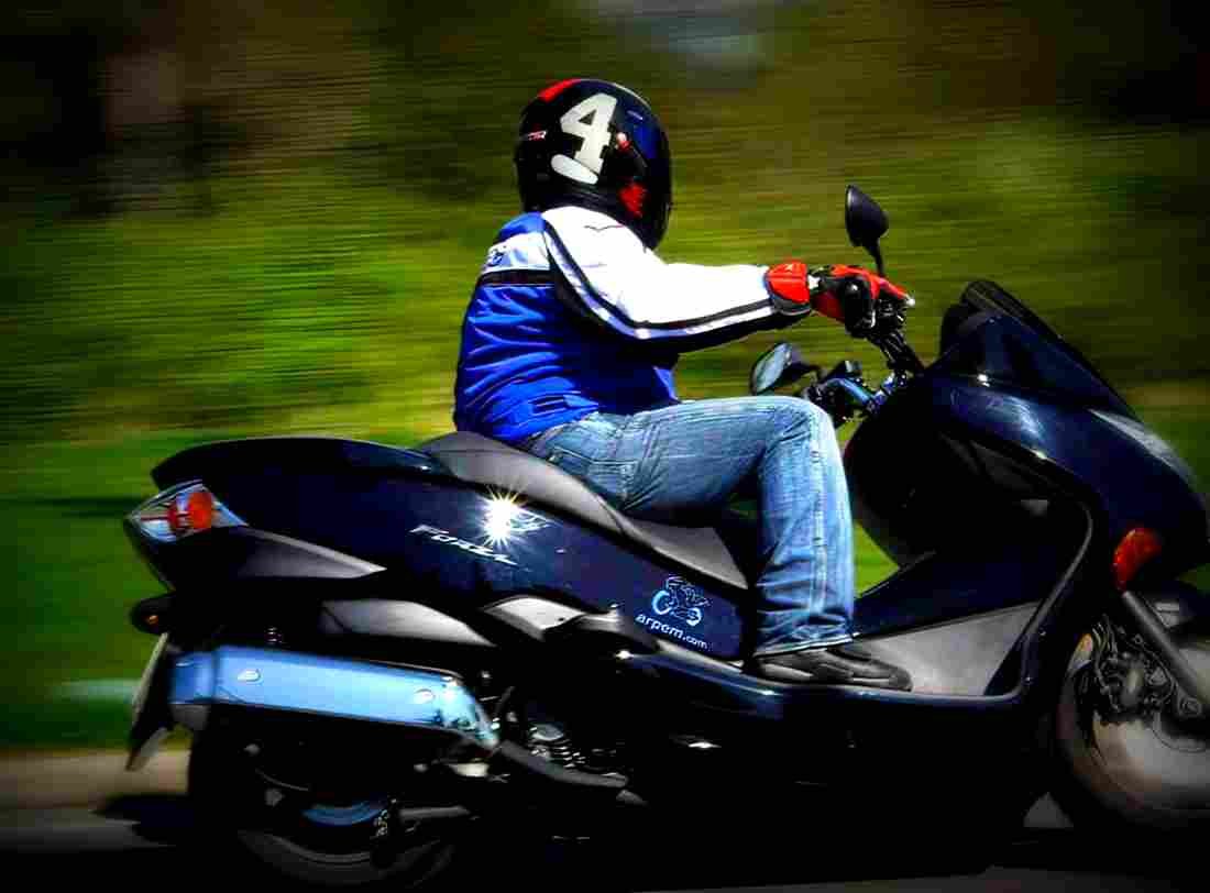 Honda Forza Forza EX 2009 5 motorbike A4 Photo Print