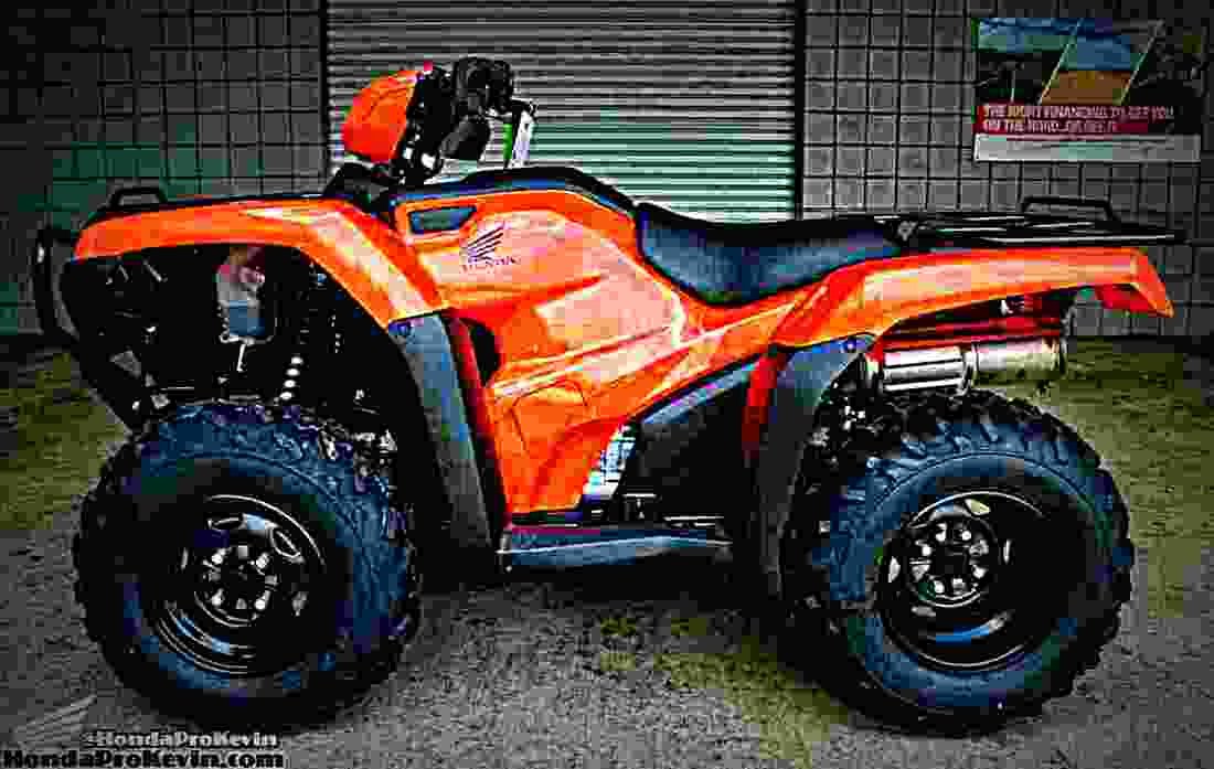 Honda FourTrax Foreman 4x4 2017 4 motorbike A4 Photo Print