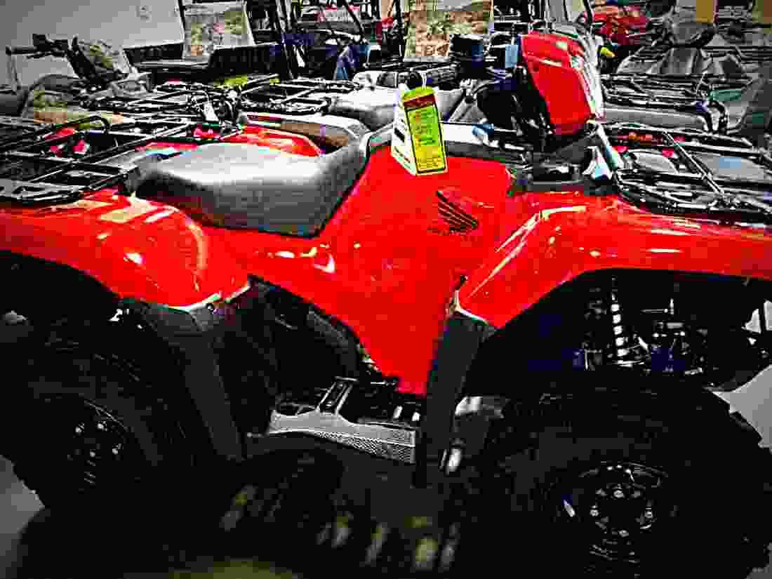 Honda FourTrax Foreman Rubicon 4x4 2018 3 motorbike A4 Photo Print