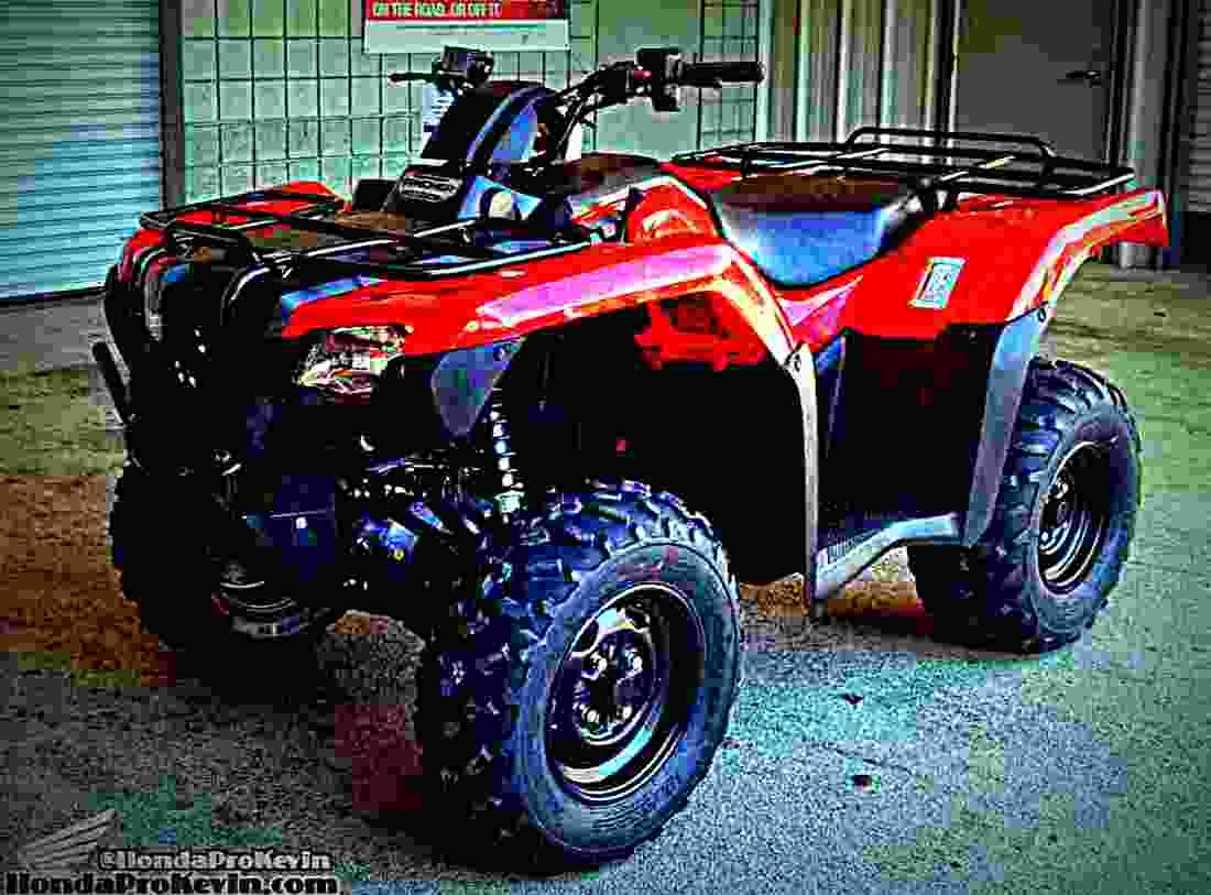 Honda FourTrax Rancher 2017 1 motorbike A4 Photo Print