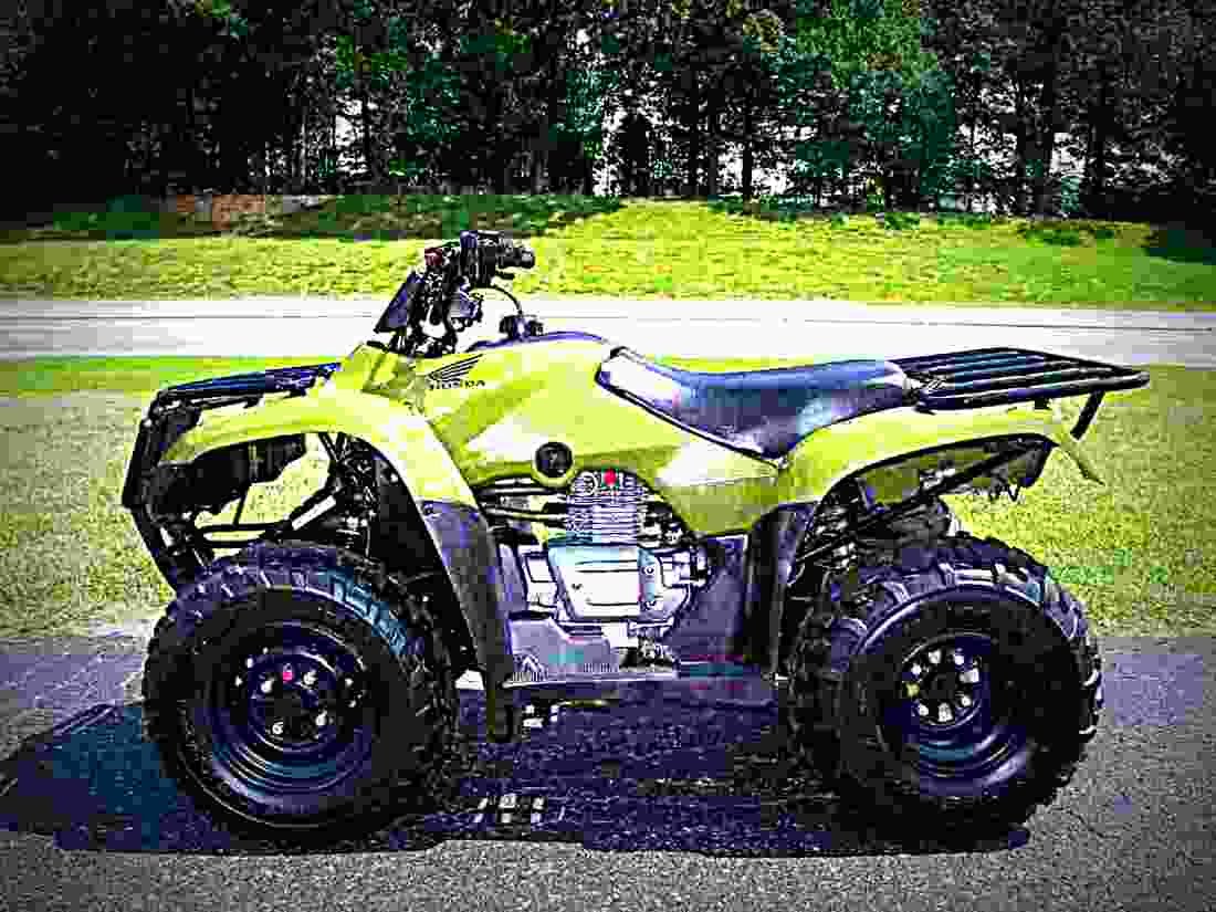 Honda FourTrax Recon 2017 2 motorbike A4 Photo Print