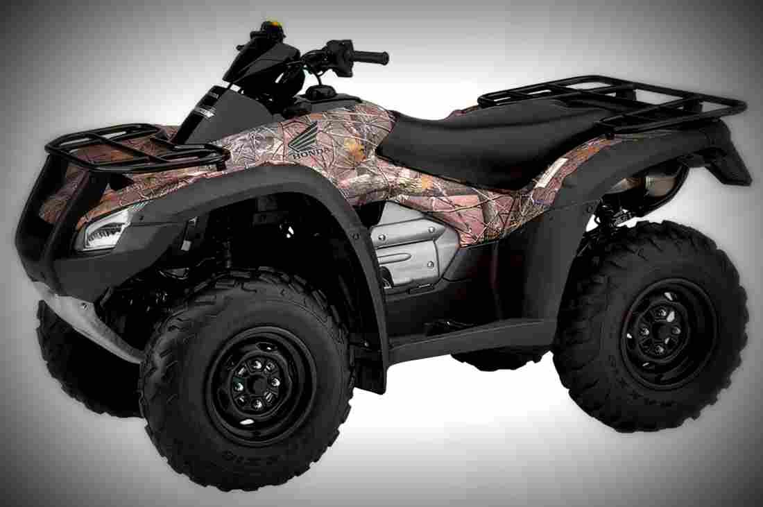 Honda FourTrax Rincon 2017 3 motorbike A4 Photo Print