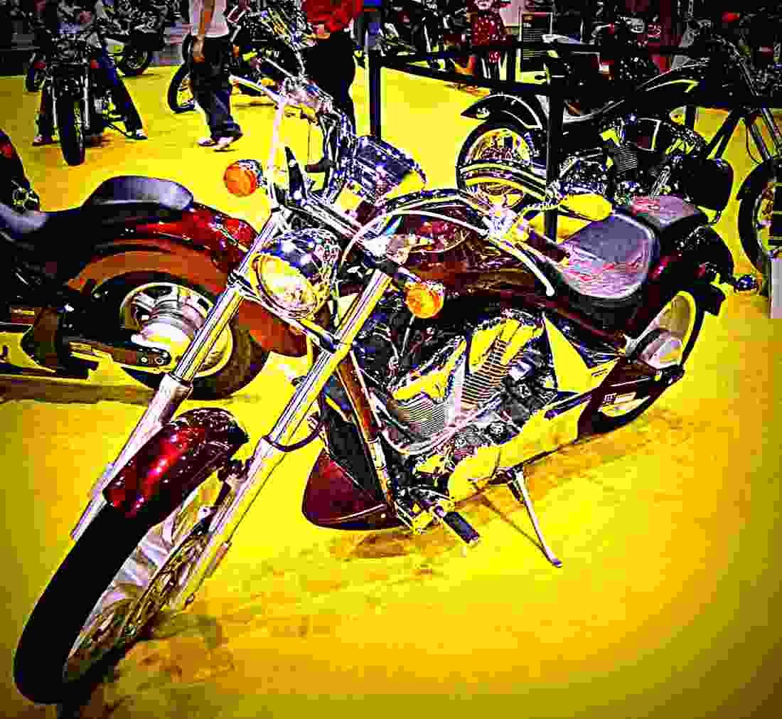 Honda Fury 2009 1 motorbike A4 Photo Print