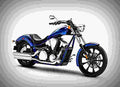 Honda Fury 2019 2 motorbike A4 Photo Print
