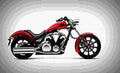 Honda Fury ABS 2017 1 motorbike A4 Photo Print