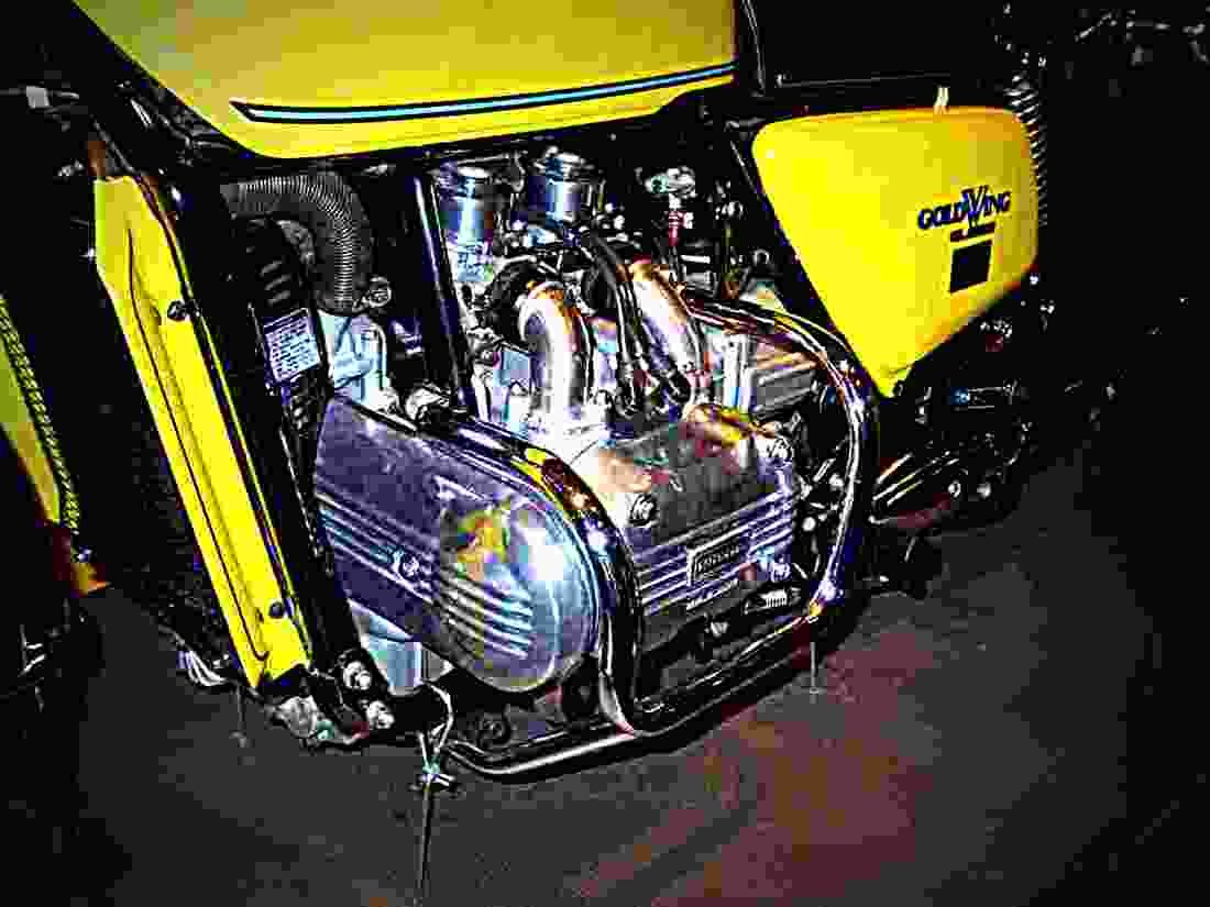 Honda GL 1000 Gold Wing 1976 6 motorbike A4 Photo Print