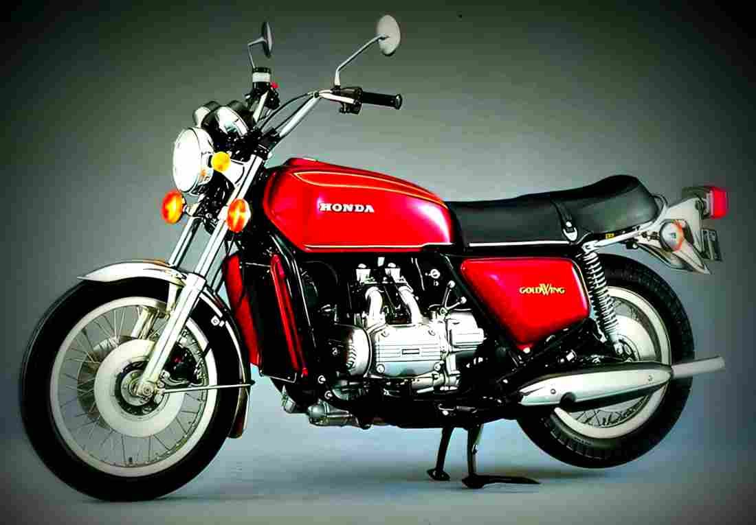Honda GL 1100 Gold Wing 1979 1 motorbike A4 Photo Print