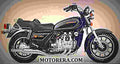Honda GL 1100 Gold Wing Interstate 1981 2 motorbike A4 Photo Print