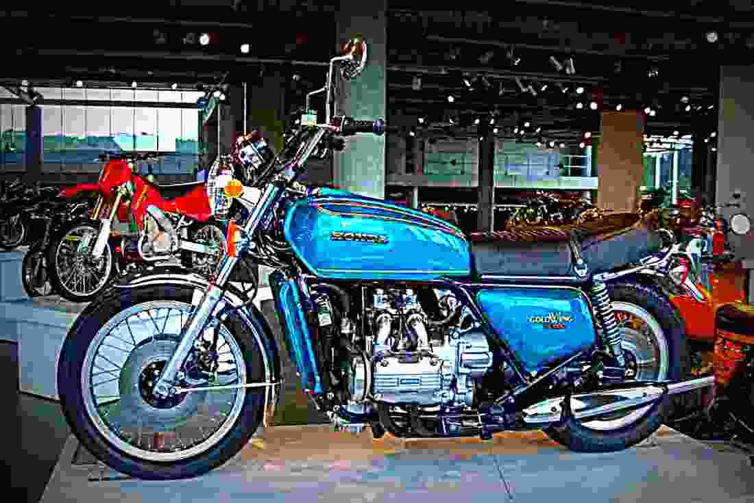 Honda GL 1100 Gold Wing Interstate 1982 1 motorbike A4 Photo Print