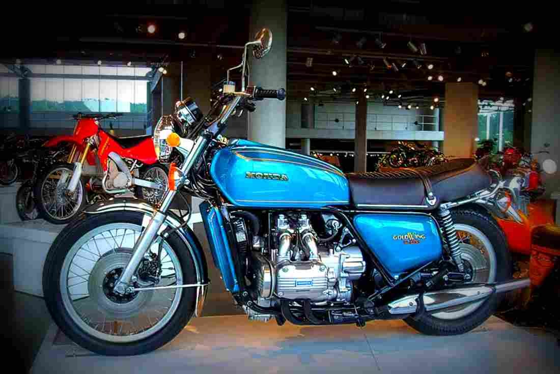 Honda GL 1200 DX Gold Wing 1984 4 motorbike A4 Photo Print