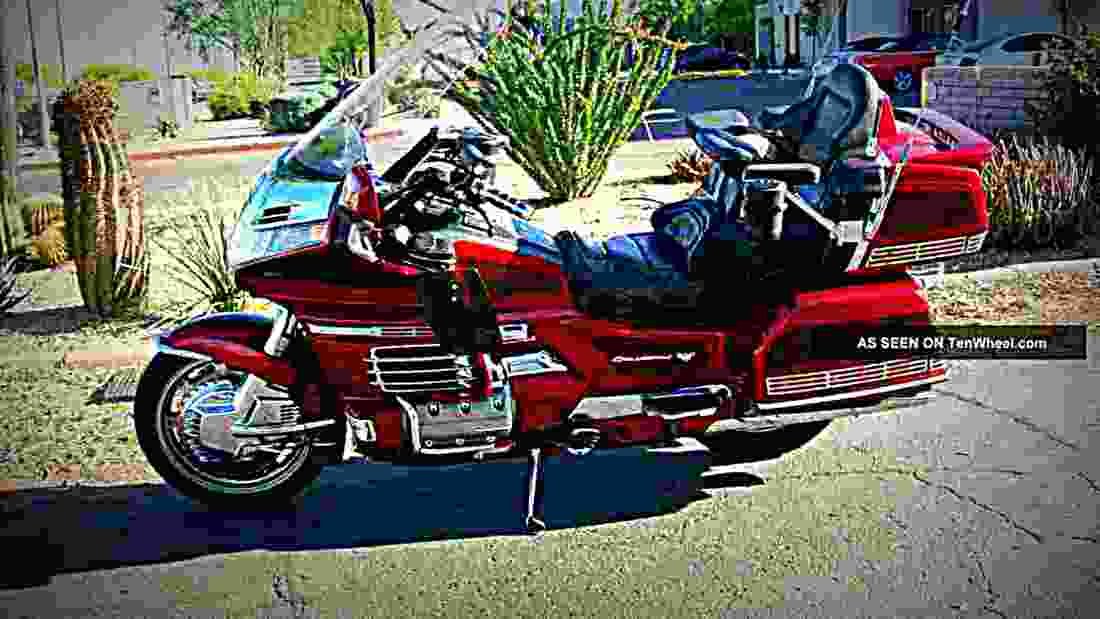Honda GL 1500 Gold Wing Aspencade 1996 6 motorbike A4 Photo Print