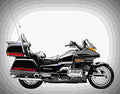 Honda GL 1500 Gold Wing SE 1998 2 motorbike A4 Photo Print