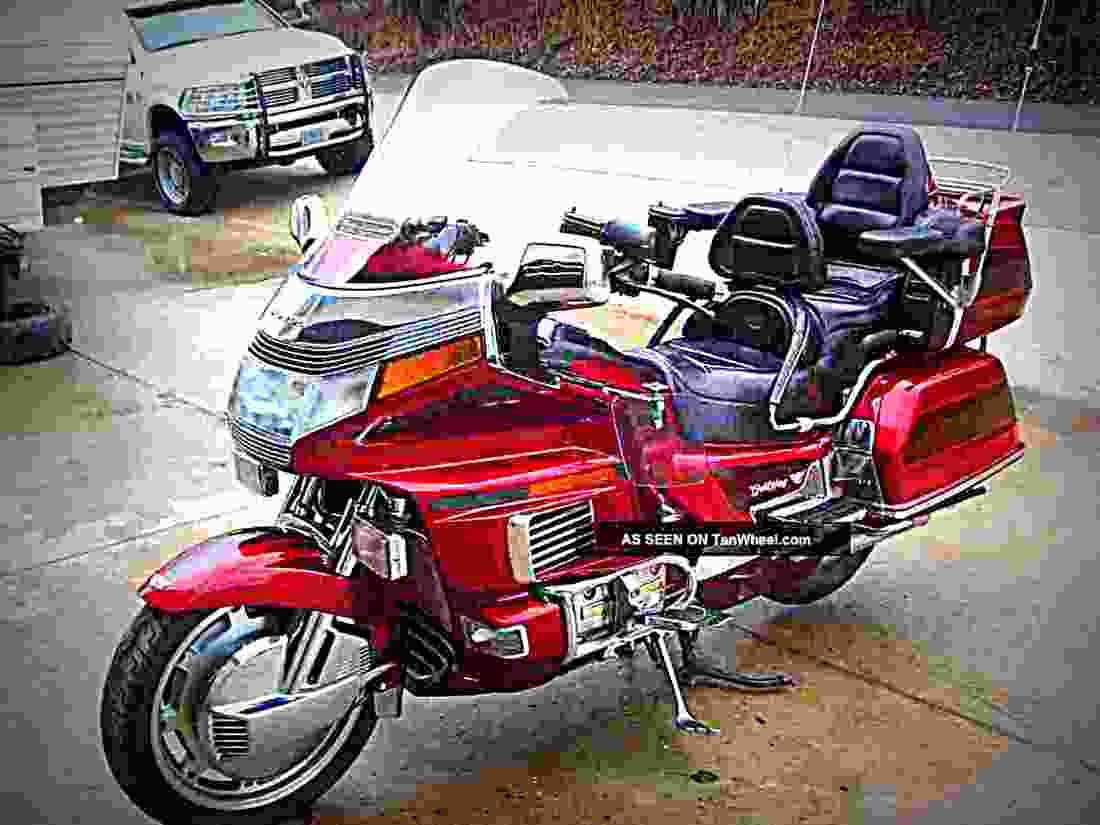 Honda GL 1500 SE 1994 1 motorbike A4 Photo Print