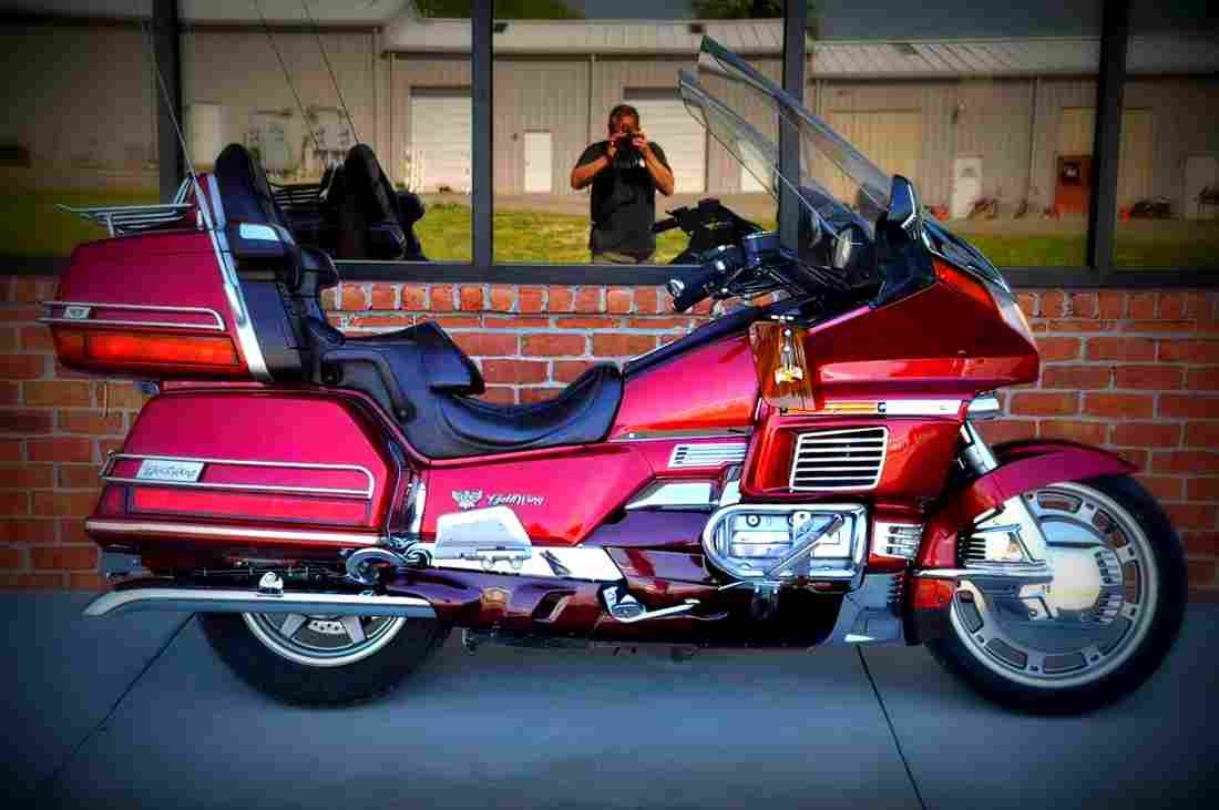 Honda GL 1500 SE 1994 4 motorbike A4 Photo Print