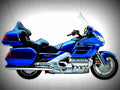 Honda GL 1800 Gold Wing 2001 6 motorbike A4 Photo Print