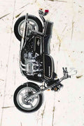 Honda GL1000 1978 aged A4 Photo Print