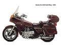 Honda GL1100 1981 motorbike A4 Photo Print