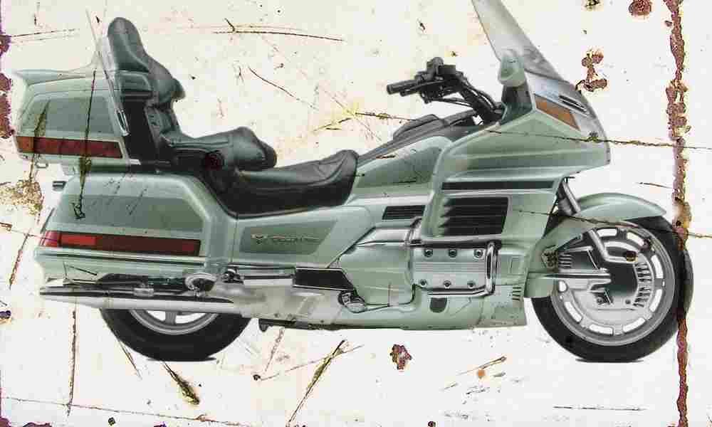 Honda GL1500SE 1999 Aged Vintage A4 Photo Print