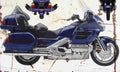 Honda GL1800 2001 Aged Vintage A4 Photo Print