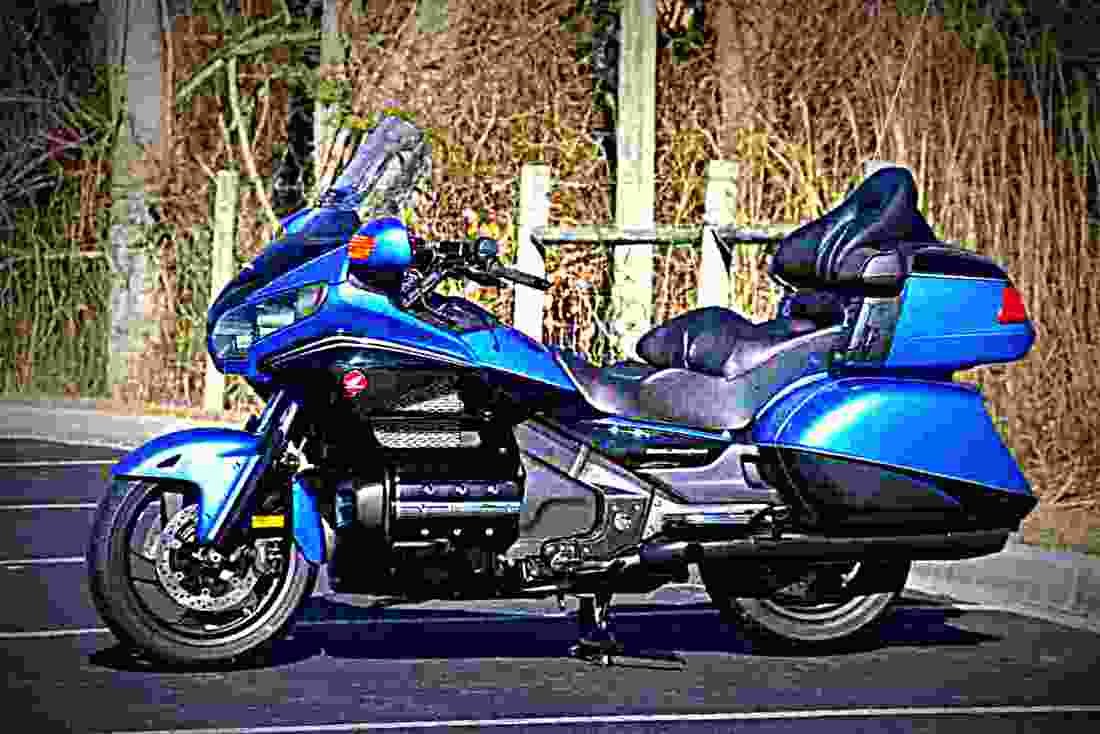 Honda Gold Wing Audio Comfort 2017 4 motorbike A4 Photo Print
