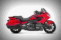 Honda Gold Wing Automatic DCT 2018 1 motorbike A4 Photo Print